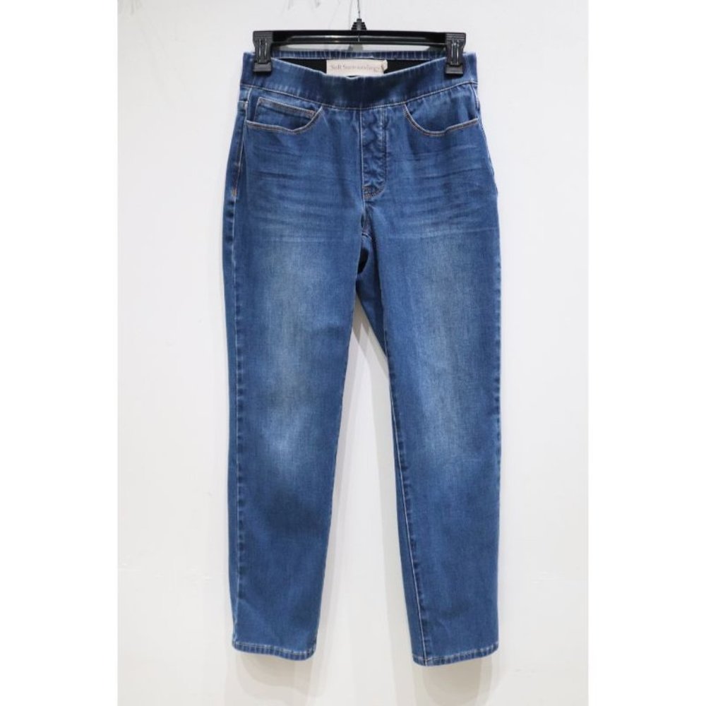 Soft surroundings women's pxs petite jeans stretch